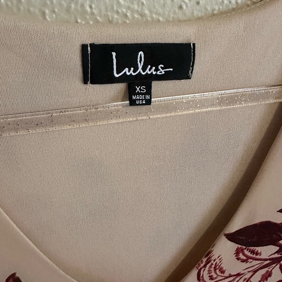 Shifting Dears Beige Floral Print Dress - Picture 7 of 11